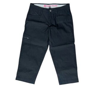 Black Hiking Capri Pants